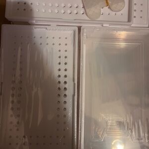 White Storage Containers